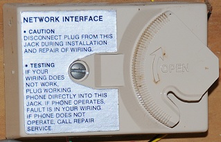 Network Interface inside house